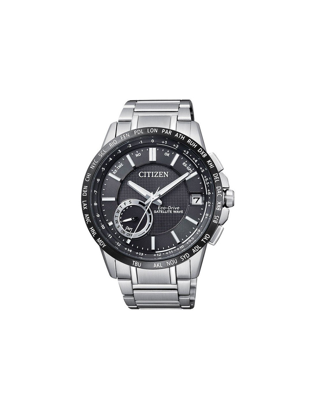 citizen eco drive satellite wave f150