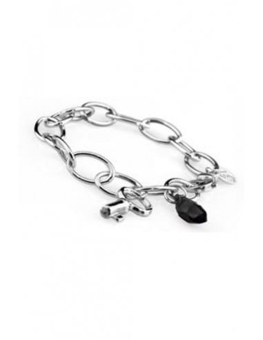 Pedra Pulseira Masculina Riviera Silver