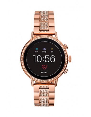 Relógio FTW6011 Fossil Smartwatch | HR Rose Gold Generation IV