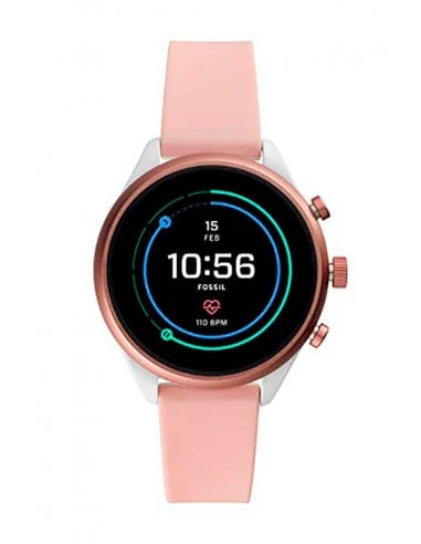 Reloj Fossil Smartwatch | HR Blush Silicone Generation