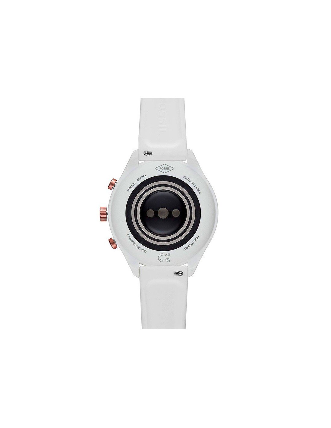 Reloj FTW6022 Fossil Smartwatch HR Blush Silicone Generation IV
