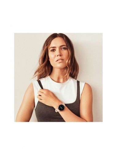Reloj FTW6022 Fossil Smartwatch | HR Blush Silicone Generation IV