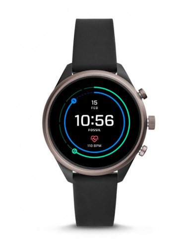 Reloj FTW6024 Fossil Smartwatch | HR Blush Silicone Generation IV