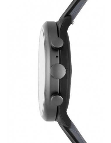 Herrenuhr FTW4019 Fossil Smartwatch | HR Black Silicone Generation IV