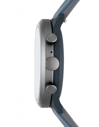 Reloj FTW4021 Fossil Smartwatch | HR Smokey Blue Silicone Generation IV