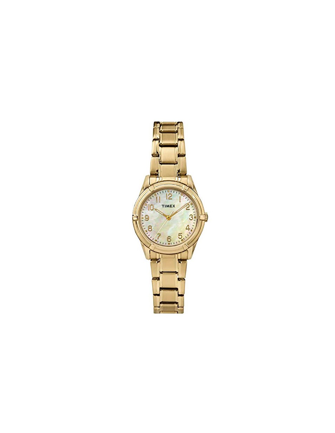 relogio timex dourado