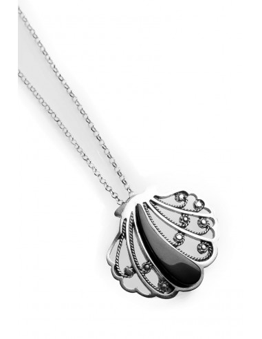 | TJ029250 | Colgante Fink Concha Azabache