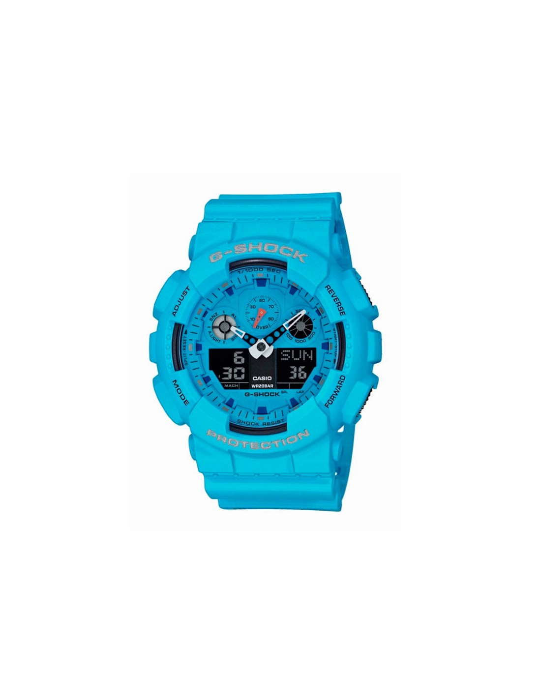 GA-100RS-2AER | Herrenuhr Casio G-SHOCK HOT ROCK SOUNDS GA-100RS-2AER