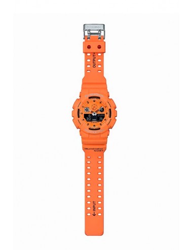 | GA-100RS-4AER | Casio G-SHOCK HOT ROCK SOUNDS GA-100RS-4AER