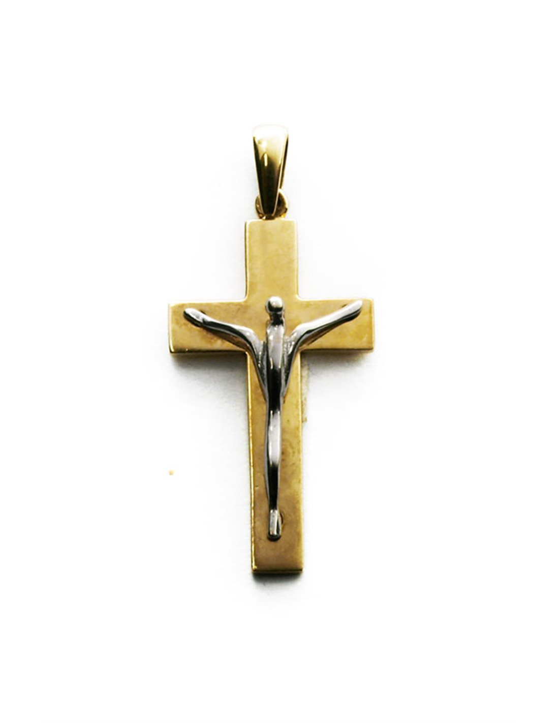 18 karat best sale gold crucifix