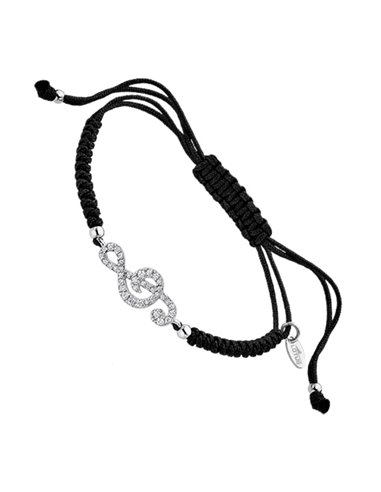 | LP1966/2/2 | Pulsera Lotus Silver Nota Clave de Sol