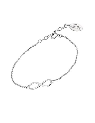 | LP1224/2/2 | Pulsera Lotus Silver Infinito