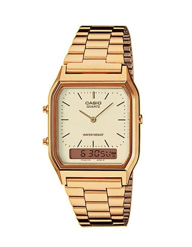 Reloj Casio AQ-230GA-9DMQYES Collection Vintage Edgy Dorado