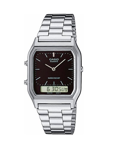 Montre Casio AQ-230A-1DMQYES Collection Vintage Edgy Noire