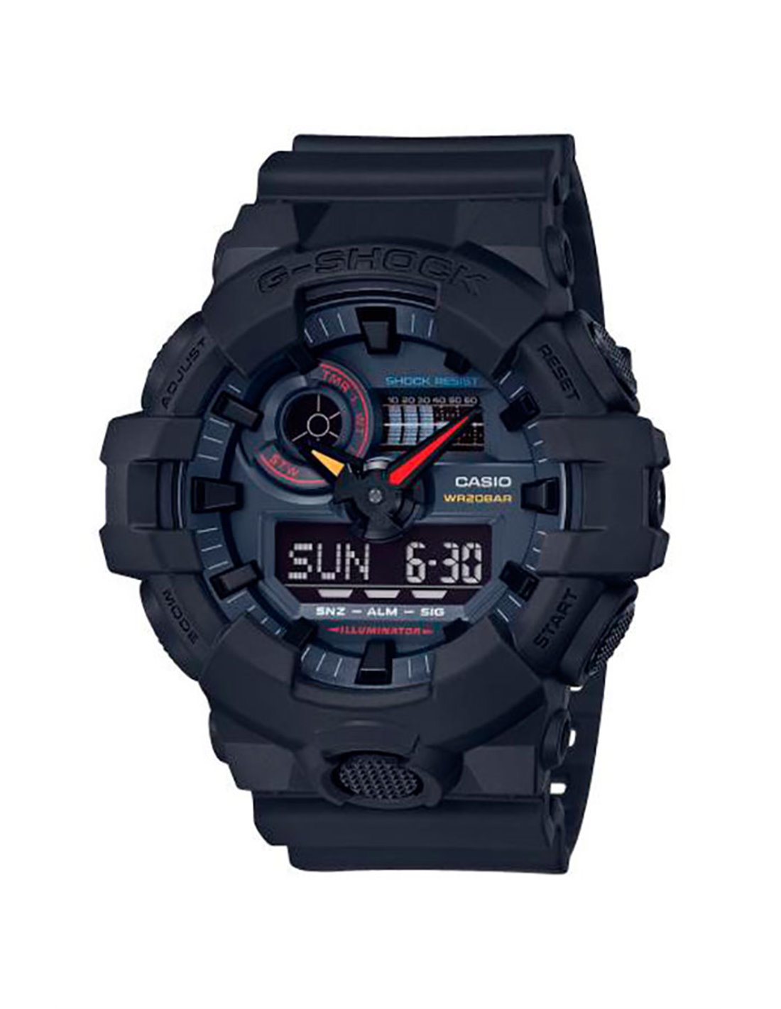 | GA-700BMC-1AER | Casio Watch G-Shock BLACK & NEON GA-700BMC-1AER