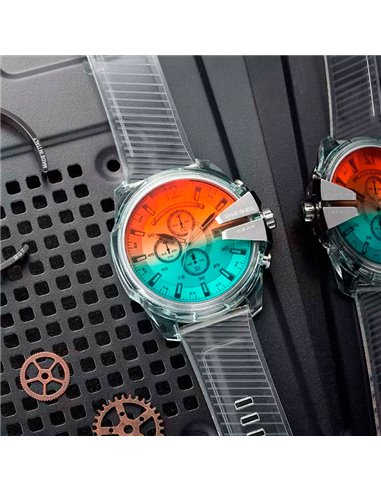 | DZ4515 | Herrenuhr Diesel MEGA CHIEF CLEAR TRANSPARENT DZ4515