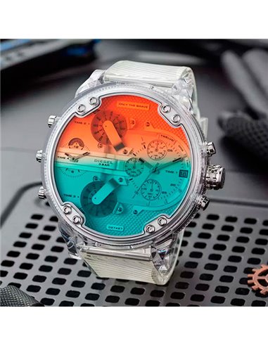 | DZ7427 | Diesel MR. DADDY 2.0 CLEAR TRANSPARENT DZ7427