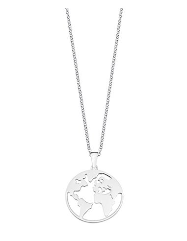 LP1898/1/1 Pendentif Lotus Silver Monde
