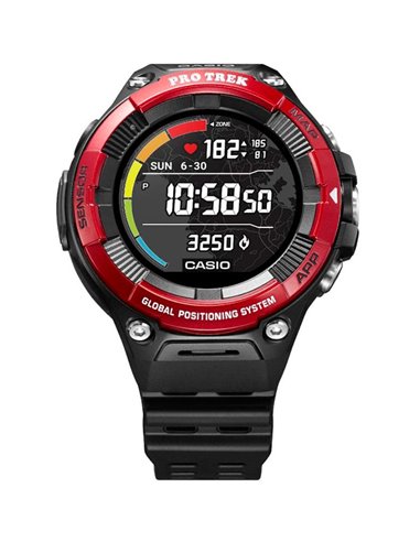 | WSD-F21HR-RDBGE | Herrenuhr Casio « PRO TREK SMART » WSD-F21HR-RDBGE