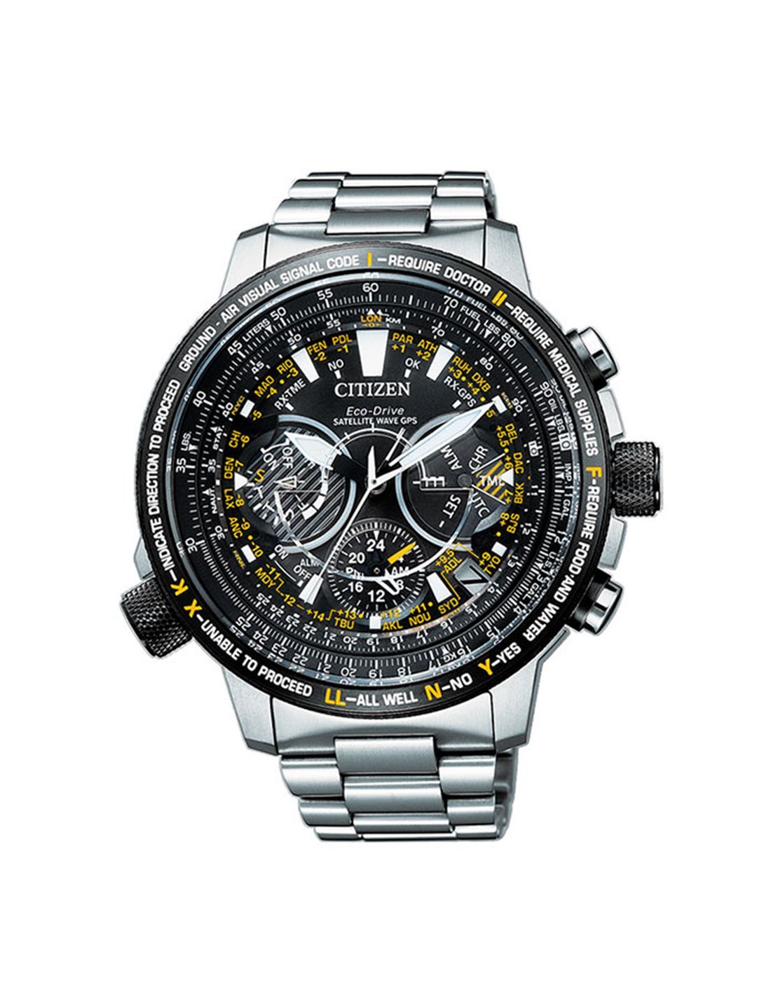 Reloj citizen eco drive satellite wave precio outlet