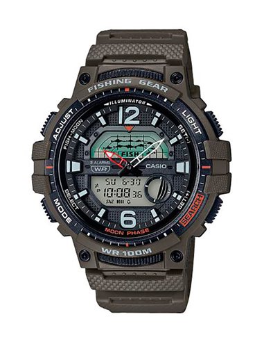 | WSC-1250H-3AVEF | Uhr Casio WSC-1250H-3AVEF « Fish Finder »