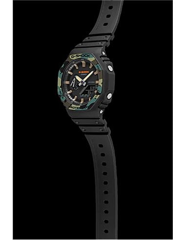 | GA-2100SU-1AER | Montre Casio « G-SHOCK & G-CARBON » COLORS MILITARY