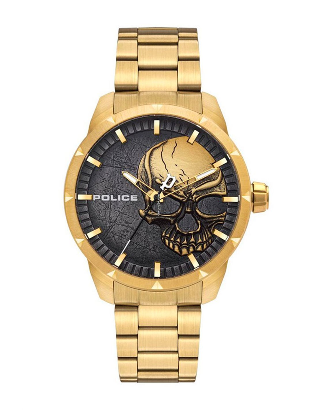 PL15715JSG/78M | Police « NEIST SKULL GOLD » PL15715JSG/78M