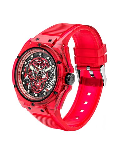| PL15924JPR/16P | Herrenuhr Police « TRANSLUCENT SKULL » PL15924JPR/16P