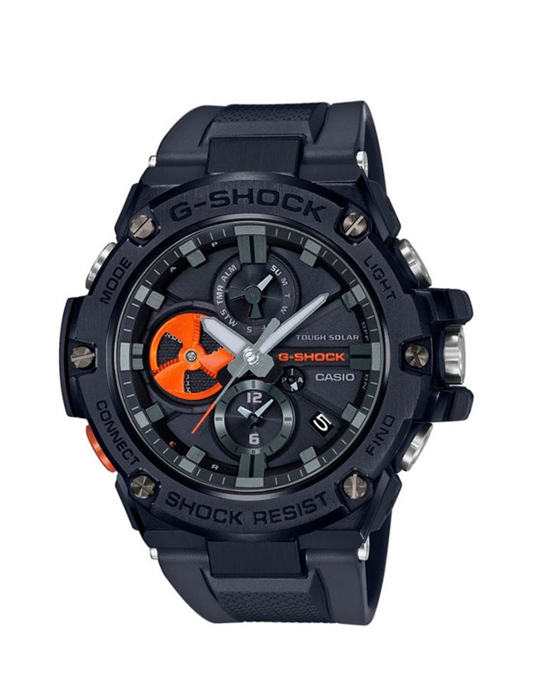 | GST-B100B-1A4ER | Casio « G-SHOCK STEEL BLUETOOTH » GST-B100B-1A4ER