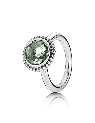 | 190620-GAM-14 | Anel Pandora « Ligth Green Stone »
