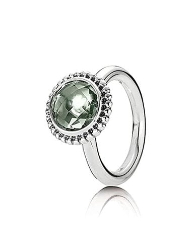 | 190620-GAM-14 | Pandora Ring « Ligth Green Stone »