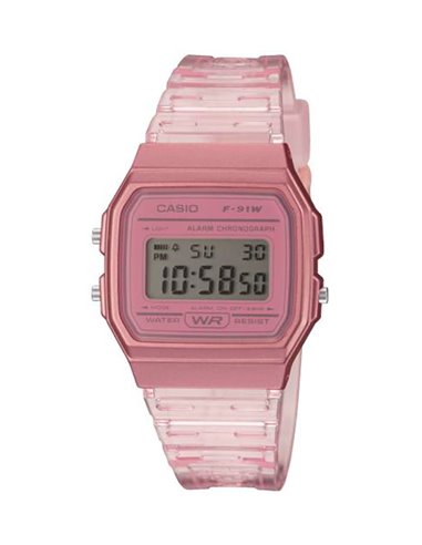 | F-91WS-4EF | Herren und Damen Casio « COLLECTION SUMMER COLORS » F-91WS-4EF