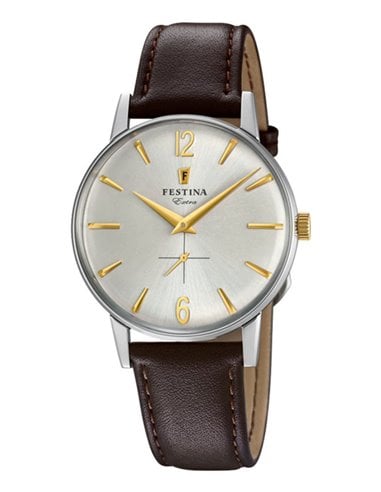 Reloj Festina F20248/2 Extra Numeración Dorada