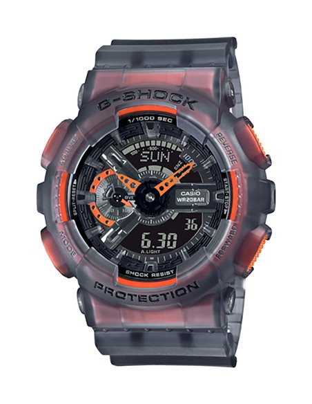 g shock orange and black