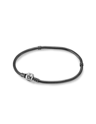 | 590702-OX-17 | Pulseira Pandora « BLACK SILVER »