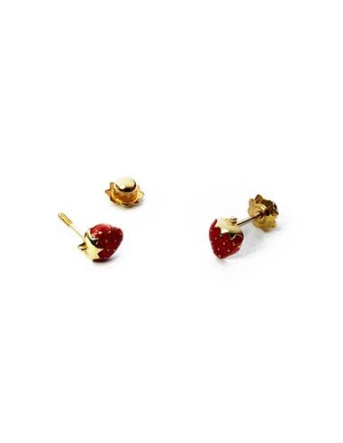 Boucles d'Oreilles 18 K « BÉBÉ » 213H04