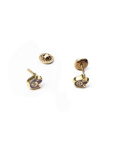 Pendientes Oro 18 K « BEBÉ » 16011T