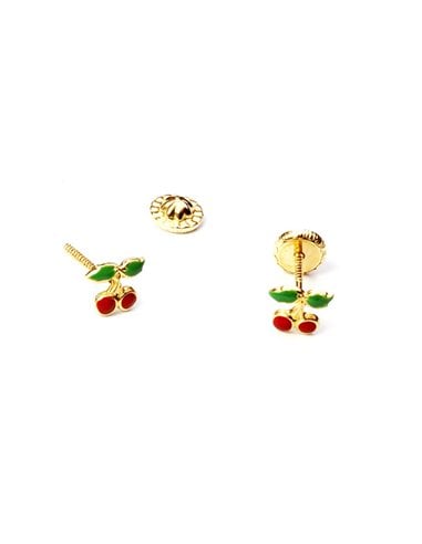 18 K Gold Earrings « BABY » 21594C