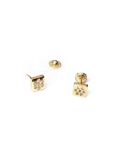 Pendientes Oro 18 K « BEBÉ » 00260