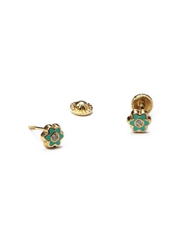 Ohrringe Gold 18 K « BABY » 16028Z