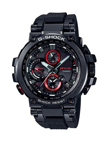 | MTG-B1000B-1AER | Montre Casio « BLACK METAL TWISTED » MTG-B1000B-1AER
