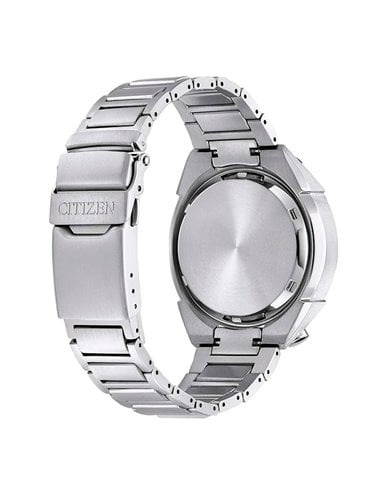 Relógio Citizen AV0080-88A Eco-Drive Bullhead Super Titanium Branco