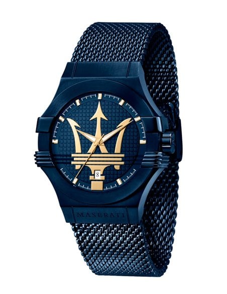 Maserati watch blue clearance