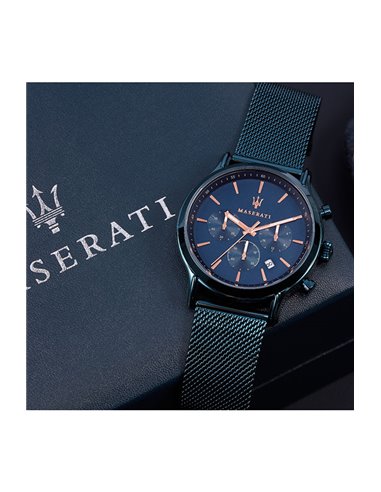 | R8873618010 | Reloj Maserati « EPOCA Blue Edition » R8873618010