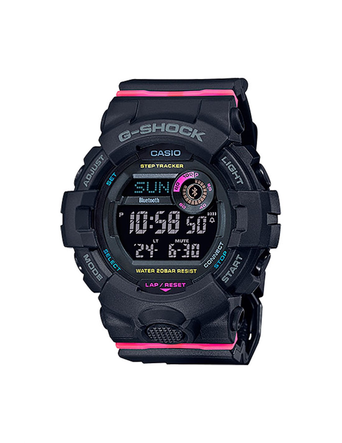 g shock step tracker digital