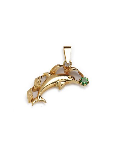 Halsschmuck Gold 18 K « Delfin » 81249EP
