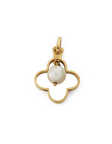 Pendentif D´or 18 K « Trèfle » GGM422