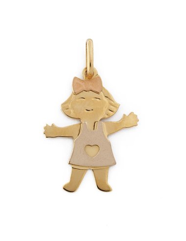 Halsschmuck Gold 18 K « Mädchen » 00162