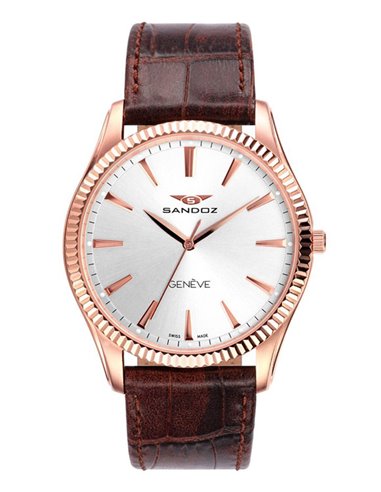 | 81359-90 | Herrenuhr Sandoz « GENÈVE ELEGANT SLIM » 81359-90