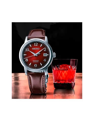 Herrenuhr Seiko SRPE41J1 Automatisch Presage Cóctel The Negroni